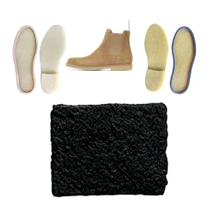 Natural Crepe Rubber Sheet Factory Price Custom Rough Surface and Color for Shoe Sole and Wiping Block