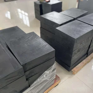 Natural Elastomeric Rubber Bearing Pad and Block for Bridges, Rubber Floor Support