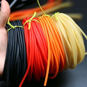 Natural Latex Tube Flexible Transparent Rubber Hose High Elastic Cutting Customizable Fishing Water Air Transfer Exercise