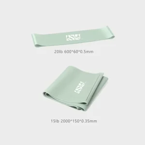 Natural Rubber Long Resistance Band 10lb 20lb 28lb 36lb for Pulling Workout Non-slip Durable Portable Custom Logo
