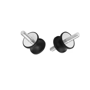 Natural Rubber Metal Automotive Anti-Vibration Mount Shock Absorber I-Shaped Pad for Vacuum Pump Motor Generator -40