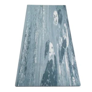 Natural Rubber PU Yoga Mat 5mm Non Slip Eco Friendly Custom Logo Print Yoga & Pilates 183cm X 68cm