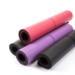 Natural Rubber PU Yoga Mat Custom Design Durable Yoga Fitness Mat Non slip Yoga Mat