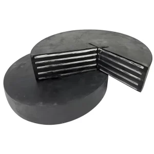 Natural Rubber Plate Rubber Bearing for Bridge Elastomeric Bearing Pad with Cutting Service Customized Size Durable