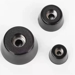 Natural Rubber Screw Shock Absorber with Conical Rubber Foot for Chair
