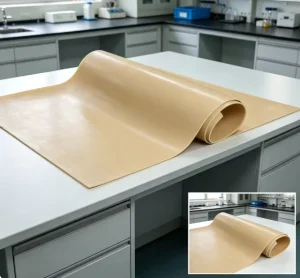 Natural Rubber Sheet High Rebound Low Wear Rate 40-5 Shore 16MPa 500 Elongation Heavy Duty Abrasion Resistant Rubber Mat
