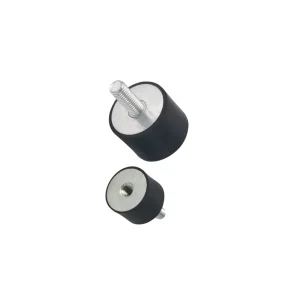 Natural Rubber and Metal Composite Vibration Dampening Pad for CNC Machines, Generators, and Marine Equipment