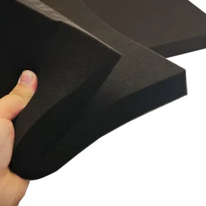 Natural Silicone Rubber Foam Sheet High Elasticity Open Cell Silicone Foam Sponge Rubber Sheets Pads