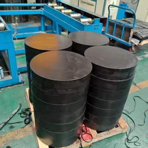 Neoprene Laminated Elastomeric Bearing Pad Plate Rubber Bearings for Bridge Construction With CE ISO9001Certification