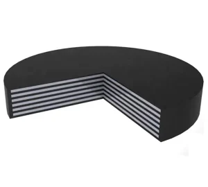 Neoprene Rubber Pad Elastomeric Bearings for Seismic Resistant Highway Bridge Structures