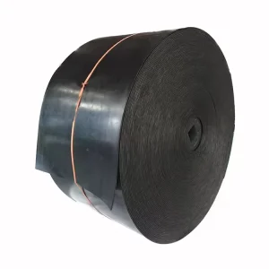 New Adjustable Speed Rubber Flat Conveyor Belt for Manufacturing Plant Industry Use EP Fabric Reinforced