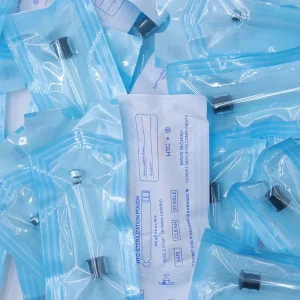 New Date 3ml Sterile Clear Glass Eco Friendly Empty Cartridge with Metal Lid and Rubber Stopper for Liquid Medications