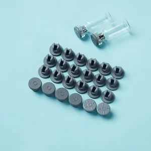New Design Medical Bottle Caps with Rubber Stopper Lids & Closures