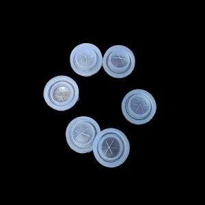 New Design No Return One Way Silicone Valve Cap Plastic Flip Top Closure With Induction Seal Liner