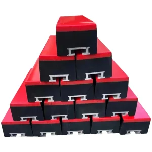 New High Elasticity Rubber Impact Bar with Roller Bearing