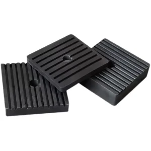 New Industrial Square Rubber Anti Vibration Cushion Block Thickened Pad AC Outdoor Unit Machinery Shock Absorbing Buffer Pad