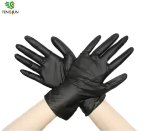 New Popular High Quality Disposable Thin PVC&Nitrile Blended Gloves for Household & Laboratory Use