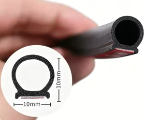 New Self Adhesive Waterproof Dustproof Sound Deadening EPDM Automotive Weather Stripping Trim Multi Shape D P Z B High Quality