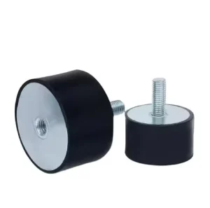 New WJH Rubber Shock Absorber Inner Outer Wire Motor Shock Pad Cylindrical Silent Buffer Block Rubber Screw Isolator OE