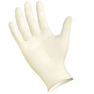 Nitrile Butadiene Latex Medical Gloves Made of Premium Polymer Material