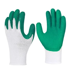 Nitrile Coated Rubber Labor protection Anti puncture Wear resistant Cotton Construction Protective Garden Work Gloves