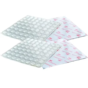 Noise Isolation Silicone Rubber Buffer Pad with Self Adhesive