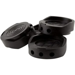 Noise-Reducing Shake-Free Shock-Absorbing Rubber Pads