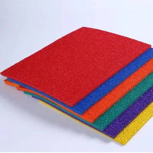 Non Fading EPDM Rubber & Plastic Granules with Eco Friendly Shock Absorption for Commercial Play Areas