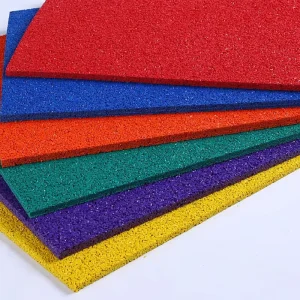 Non Fading Eco Friendly Shock Absorption EPDM Rubber Particles for Outdoor Multi Sport Fields