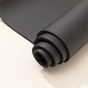 Non-Slip Durable NBR Yoga Mat 15mm Thick Waterproof Eco-Friendly Folding Pilates Gym Exercise Mat 185cm Carrying Bag