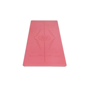 Non Slip Eco Friendly Nature Rubber Yoga Mat 5mm Thick Custom Logo