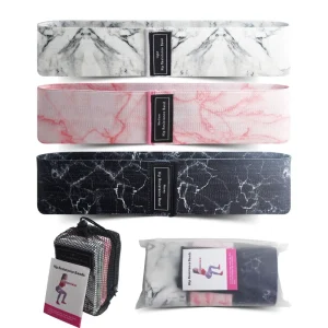 Non Slip Fabric Resistance Bands for Squats Butt Lifting Hip Loop Training Bands for Home Yoga Fitness Workout