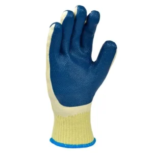 Non Slip Industrial Rubber Hard Coating Protection Cotton Gloves Anti Cut Wear Resistant Adhesive Film Labor Protection Guantes