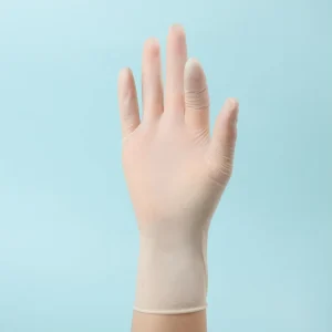Non Sterile Disposable Rubber Examination Gloves Medical Exam Gloves for Hospital Nursing