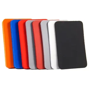 Non Toxic Flexible Silicone Foam Sheets Heat Resistant Rubber Sponge Sheets