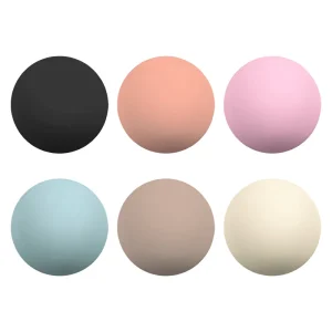 Non Toxic Pilates Silicone Massage Ball Raised Nodes Muscle Relaxation Travel Portable Custom Logo Low MOQ Massage Ball