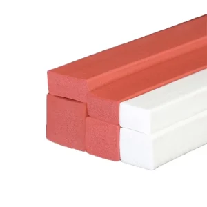 Non deformable High temperature Resistant Silicone Foam Strip Waterproof Rubber Sealing Strip