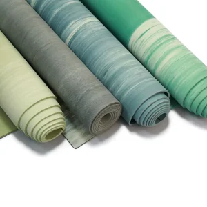 Non slip Eco friendly Natural Rubber Gel Square Full Rubber Yoga Mat for Sports Fitness