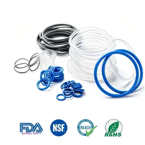 O Ring FKM NBR EPDM HNBR FFKM Silicone Rubber Seals Factory Direct Custom AS568 Standard Free Sample REACH RoHS Certified