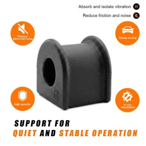 OE 48815-10090 Rubber Stabilizer Bushing Anti-Wear Balance Rod Replacement for Prado