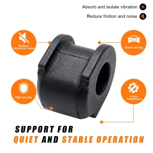 OE 48815 28090 Front Stabilizer Bar Bushing Natural Rubber for Noah Voxy with Noise Reduction and 12M Warranty