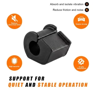 OEM 48815 0H010 Stabilizer Sway Bar Rubber Bushing High Elastic Anti Vibration Anti Roll Bar Bushing for Toyota Vehicle
