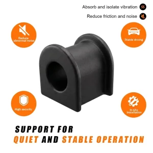 OEM 48815 0K050 Stabilizer Anti Roll Bar Bushing Heat Resistant Rubber Sway Bar Mount Bushing for Toyota Vehicle Suspension