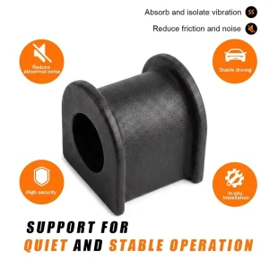 OEM 48815 0K070 Noise Dampening Stabilizer Bar Bushing Durable Rubber Sway Bar Bracket Bushing for Toyota Aftermarket