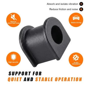 OEM 48815 12050 Stabilizer Bar Rubber Bushing High Elasticity Anti Vibration Anti Roll Bar Bushing for Toyota Vehicle