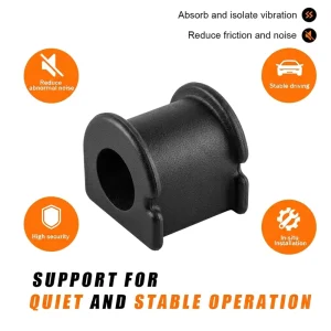 OEM 48815 12360 Noise Dampening Stabilizer Bar Bushing Rubber Sway Bar Bracket Bushing