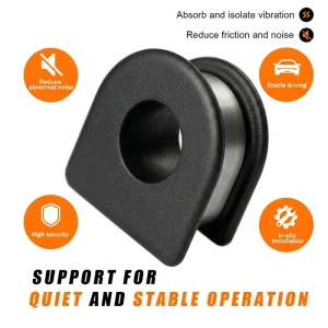 OEM 48815 20090 Stabilizer Anti Roll Bar Bushing Heat Resistant Rubber Sway Bar Mount Bushing for Toyota Vehicle Suspension