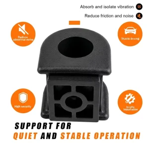 OEM 48815 20290 Stabilizer Anti Roll Bar Bushing Natural Rubber High Wear Resistance Sway Bar Bushing for Toyota Vehicle
