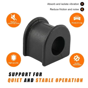 OEM 48815 26040 Rear Stabilizer Sway Bar Bushing Noise Reducing Rubber Anti Roll Bar Bushing for Toyota Car Suspension