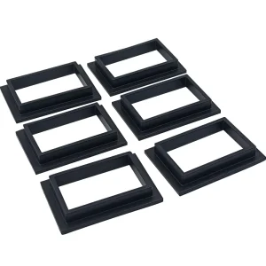 OEM Custom Industrial EPDM and Silicone Rubber Gasket Seal Sheet for Flanges, Windows, Doors, Showers, Sinks, Toilets, and Washing Machines